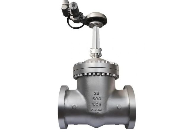 Wedge gate valve achieves a seal in industrial environments.